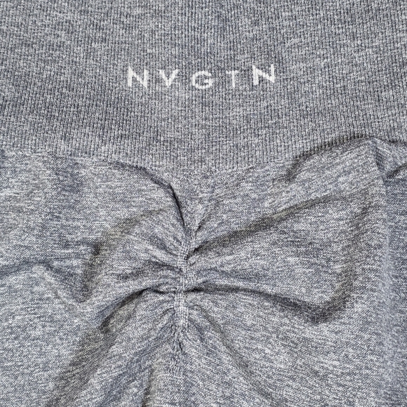 NVGTN Gray Scrunch Seamless Leggings - Picture 7 of 8